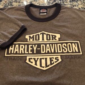 Harley-Davidson Ketchikan Alaska Brown T-shirt